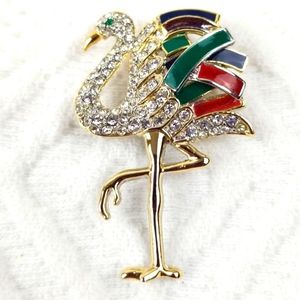 Vintage FLAMINGO PIN